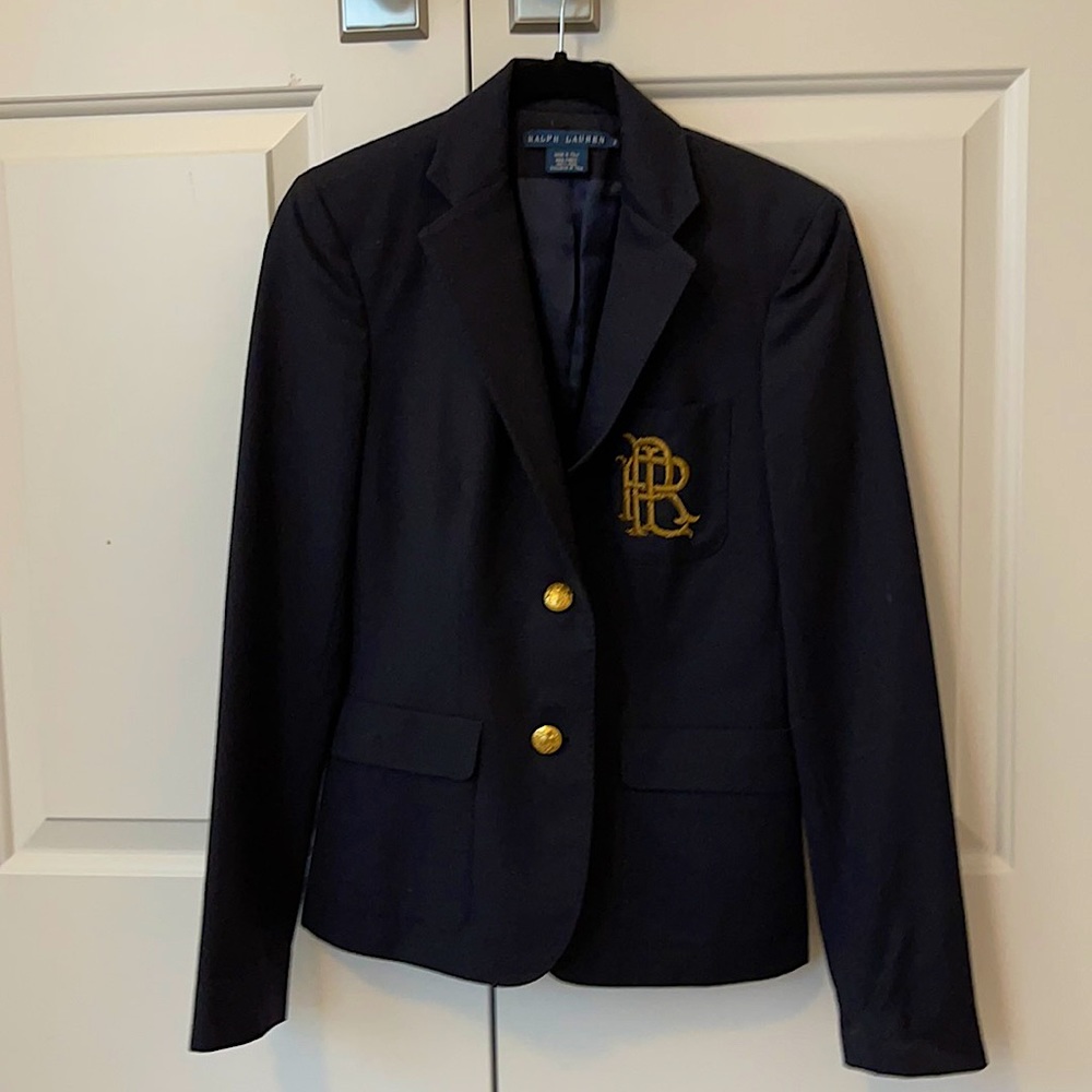Ralph Lauren wool Crest pocket Blazer